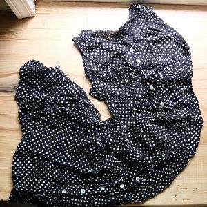 Vintage Limited Black Polka Dot Dress